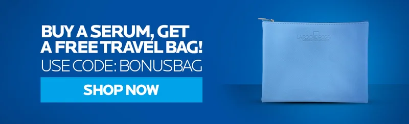BUY A SERUM, GET A FREE TRAVEL BAG!