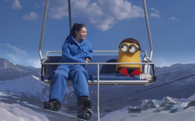 Minions approved. Chloe Kim certified. Let the games begin. 🏂🍌