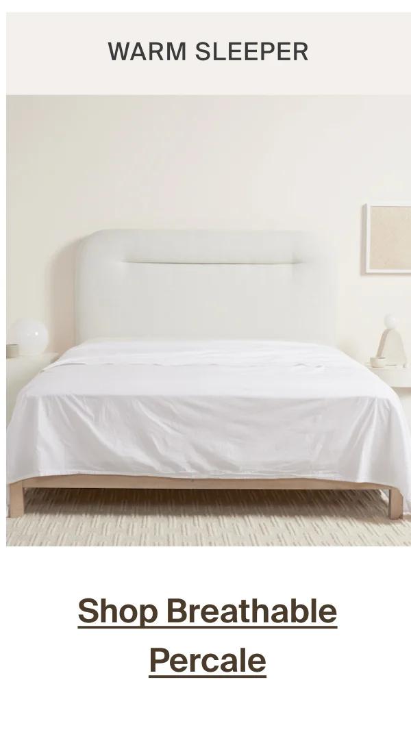 Shop Breathable Percale