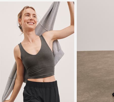 Easy Wide Leg Pant in True Black