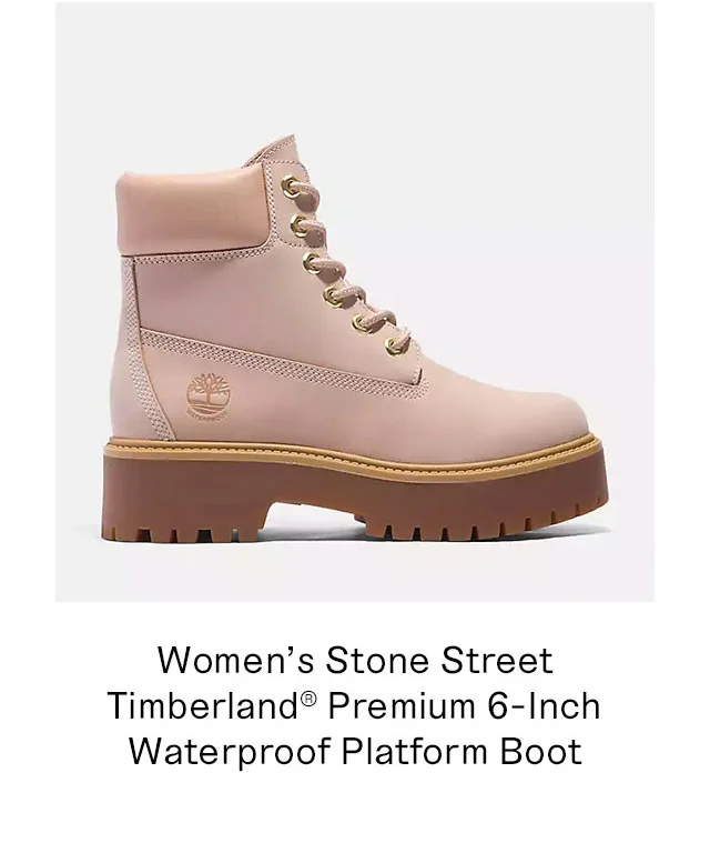 Women's Stone Street Timberland Premium 6 Inch Waterproof Platform Boot