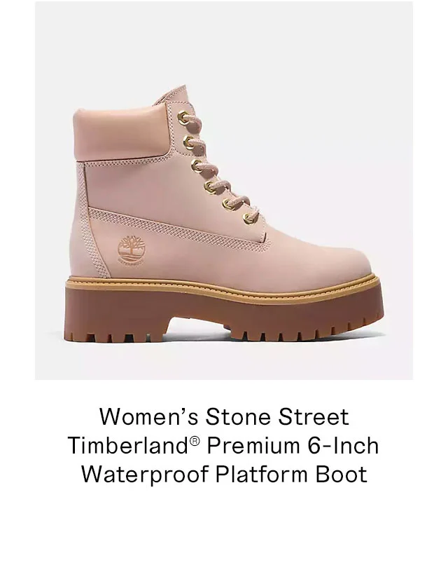 Women's Stone Street Timberland Premium 6 Inch Waterproof Platform Boot