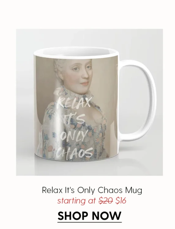 Relax It's Only Chaos Coffee Mug