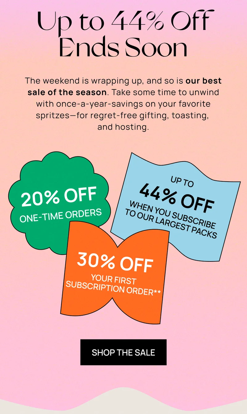 Up to 44% Off Ends Soon | Shop the Sale