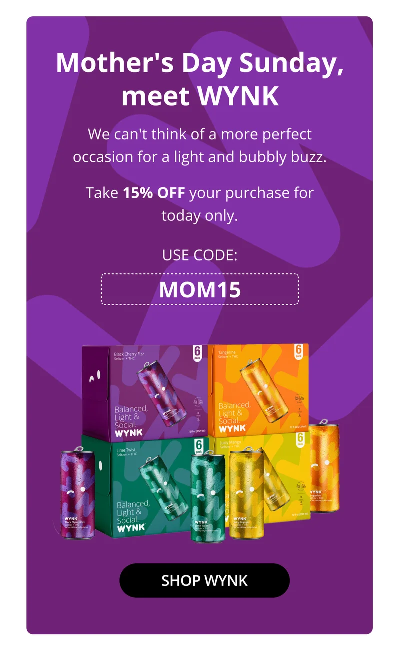 Take 15% off your purchase for a limited time only.