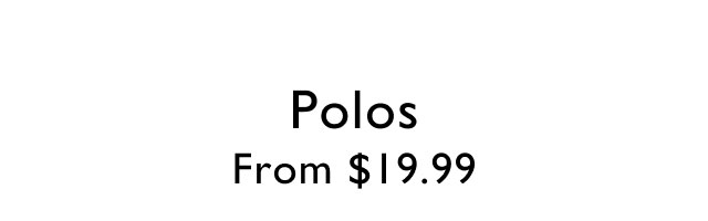 Tees from at $16.99