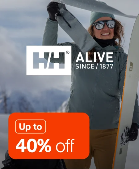 Up to 40% off Helly Hansen Up to 40% off Helly Hansen