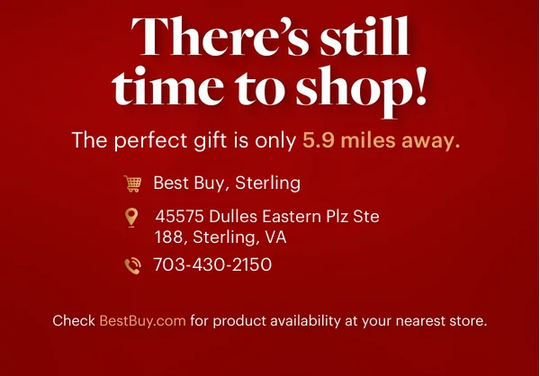 There's still time to shop!
