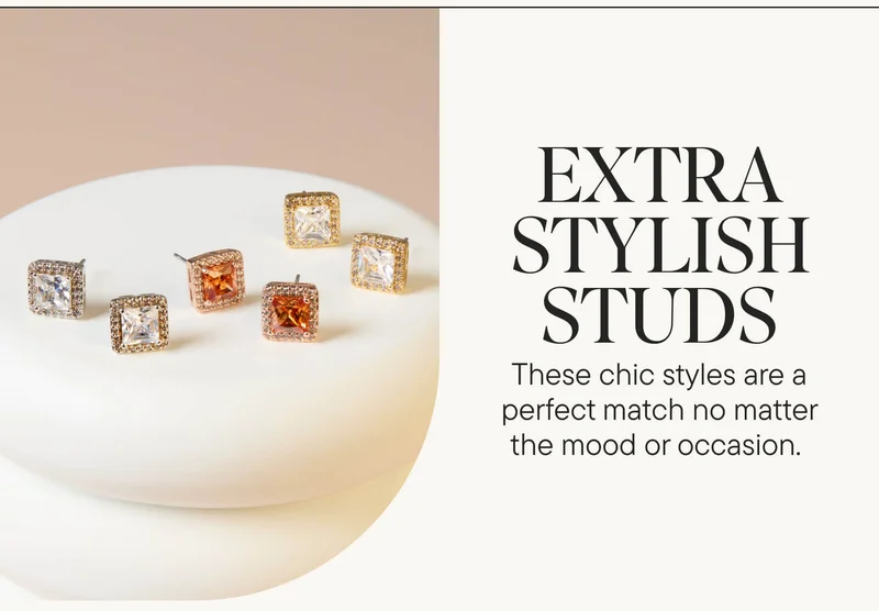 Extra Stylish Studs!