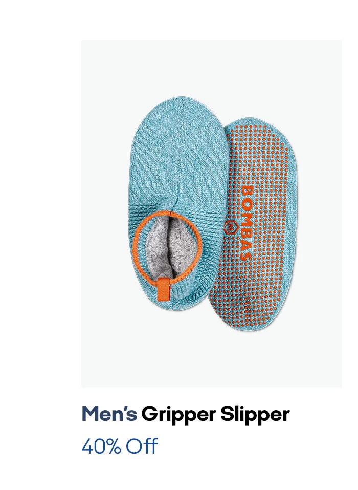 Men's Gripper Slipper