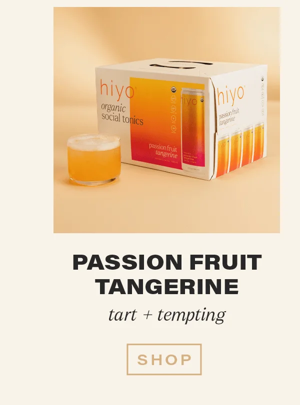 PASSION FRUIT TANGERINE: tart + tempting [SHOP] (link)