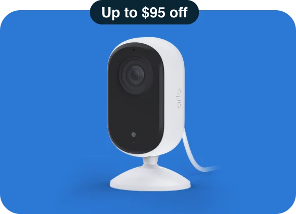 Up to $95 off. Essential 2K Indoor Security Camera.