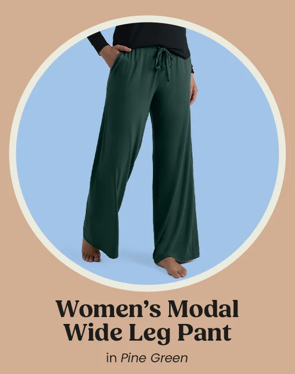 Women's Modal Wide Leg Pant
