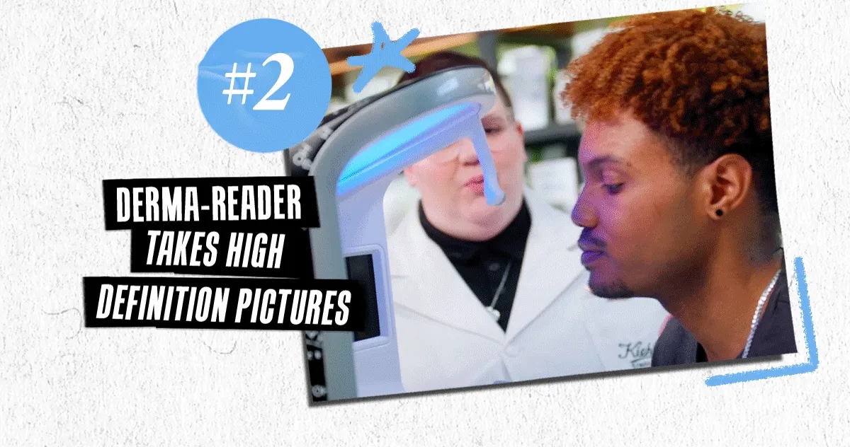 Derma Reader Takes High Definition Pictures