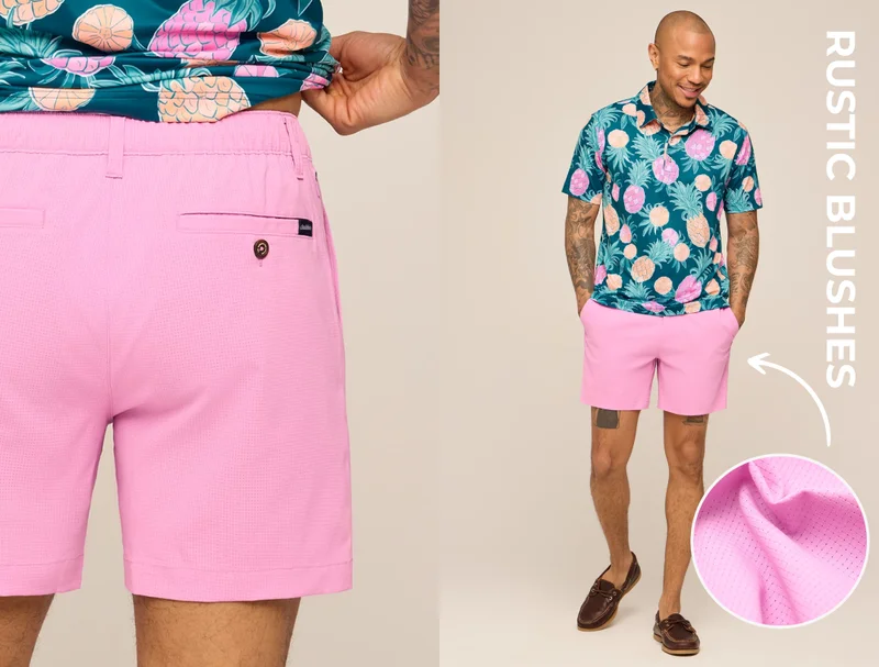 Breezetech Everywear Short: The Rustic Blushes 6"
