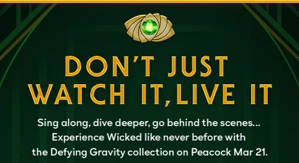 Don't Just Watch It, Live It