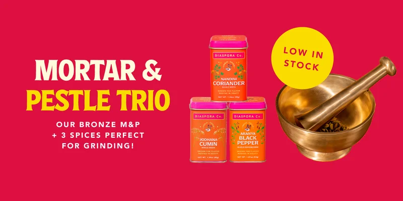 Mortar & Prestle Trio
