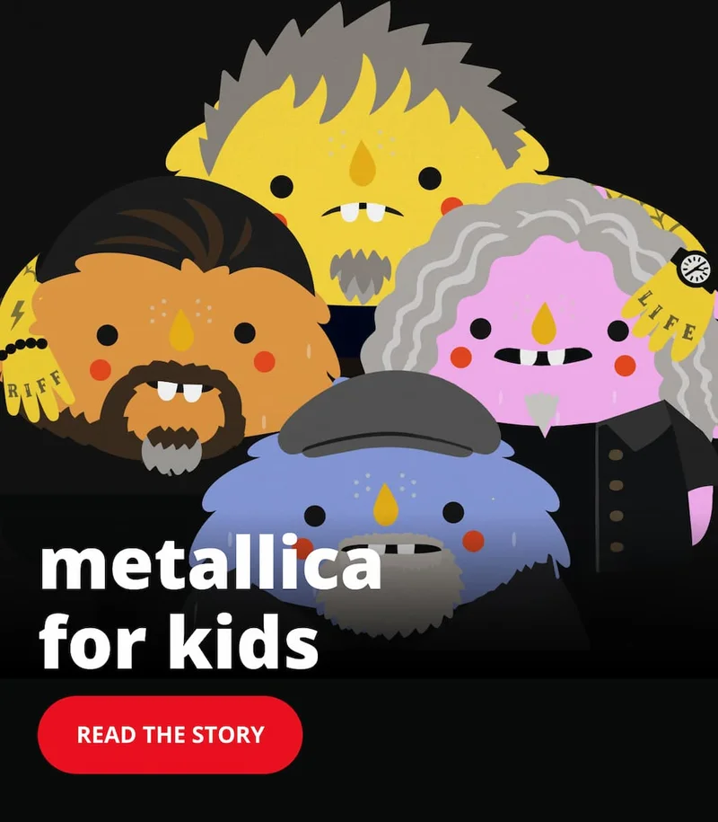 Metallica for kids - READ THE STORY