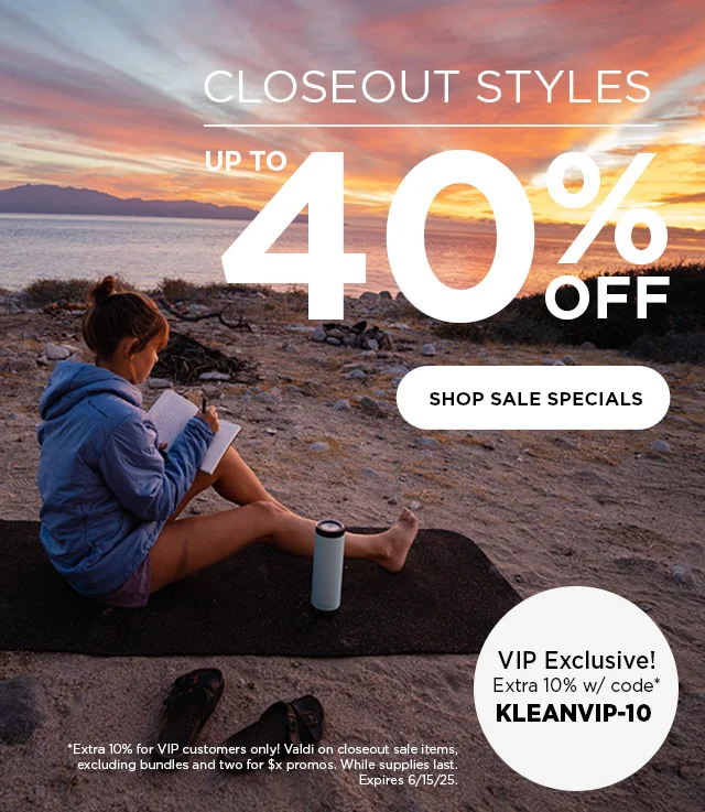 Closeout Styles - up to 50% off