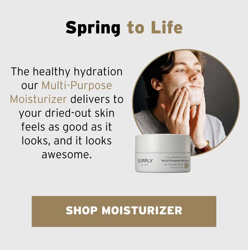 Spring to life. Shop moisturizer.