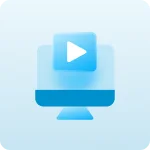 Cyan webinar icon