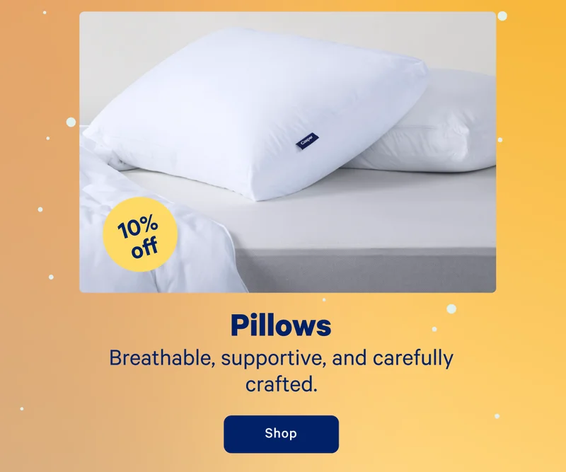Pillows; Breathable, supportive, and carefully crafted.