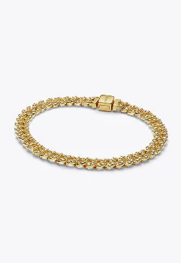 Pavé Cuban Chain Bracelet