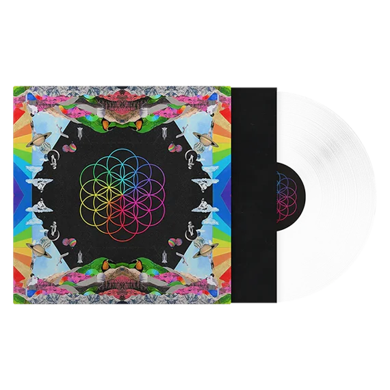 Coldplay Head Full of Dreams 10th Anniversary Clear Ecorecord LP
