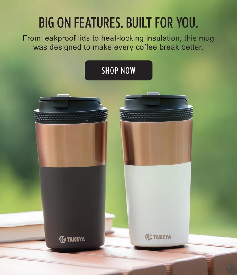 BIG ON FEATURES. BUILT FOR YOU. | From leakproof lids to heat-locking insulation, this mug was designed to make every coffee break better. | SHOP NOW
