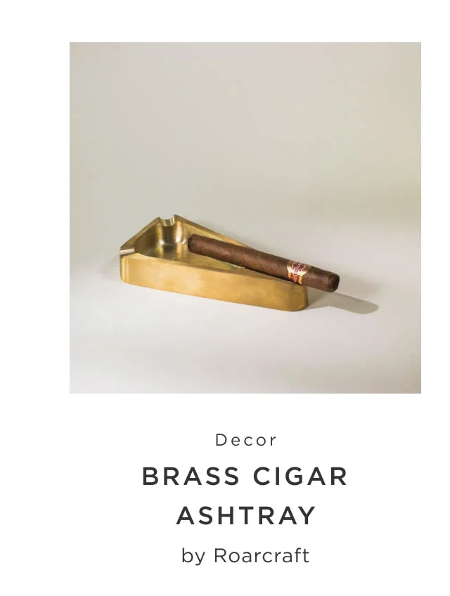 Brass Cigar Ashtray