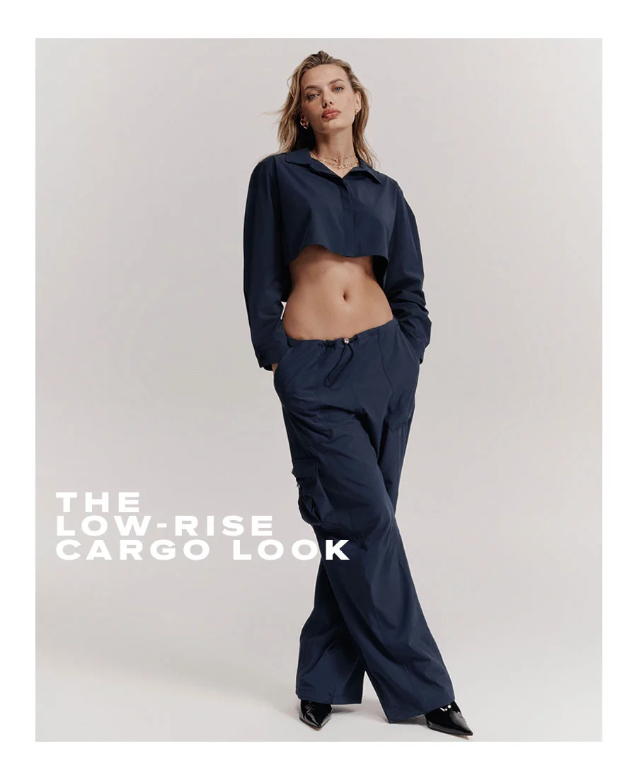 THE LOW-RISE CARGO LOOK