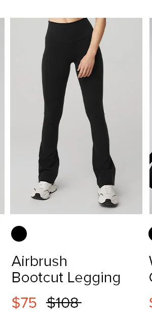 AIRBRUSH BOOTCUT LEGGING