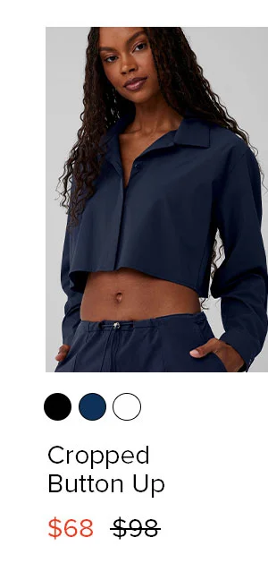 CROPPED BUTTON UP