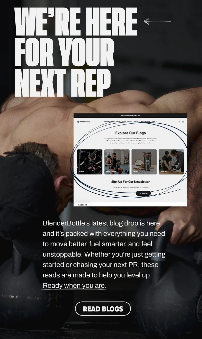 BlenderBottle Blogs