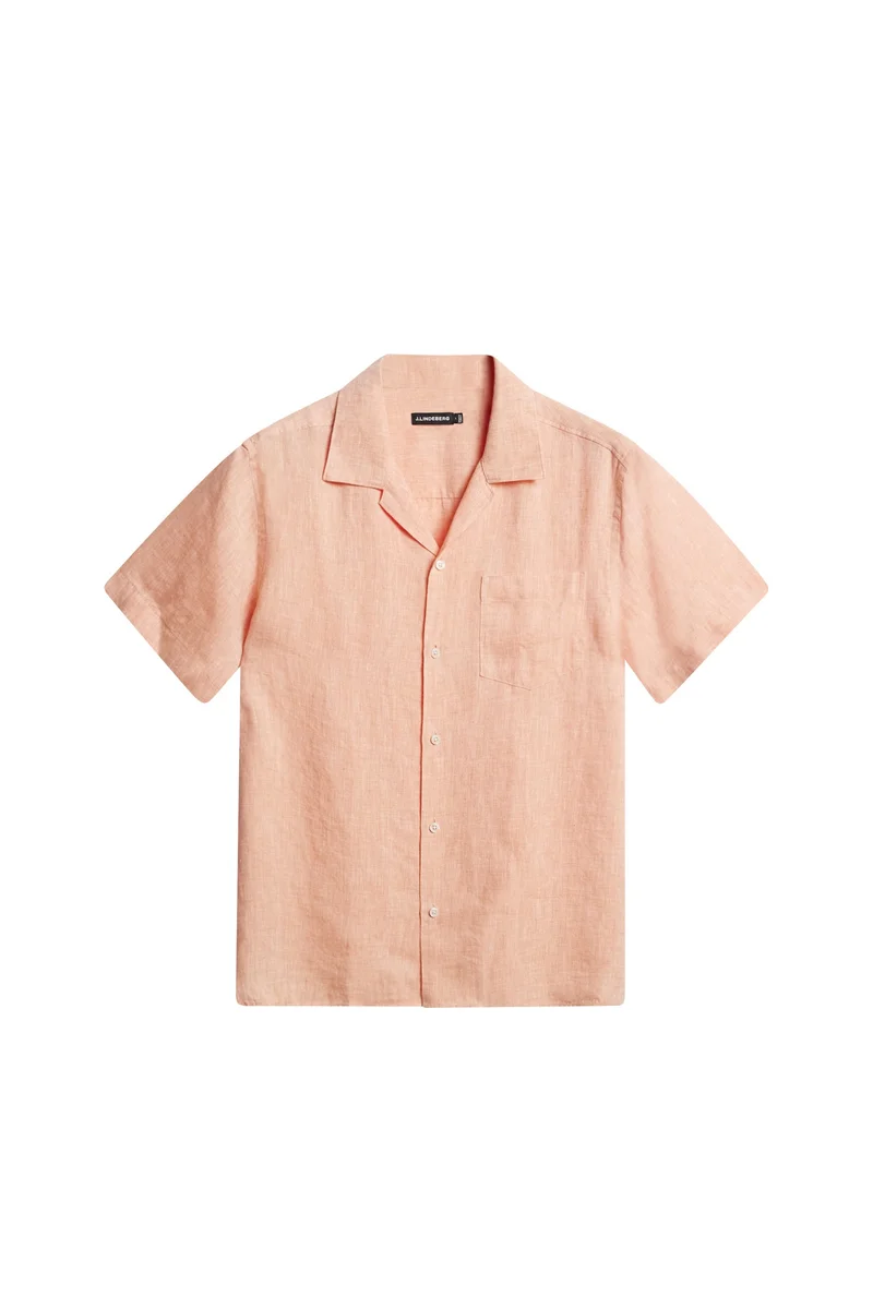 Image of Elio Linen Melange Shirt
