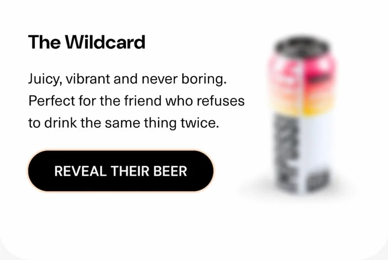 The Wildcard Juicy, vibrant and never boring. Perfect for the friend who refuses to drink the same thing twice.