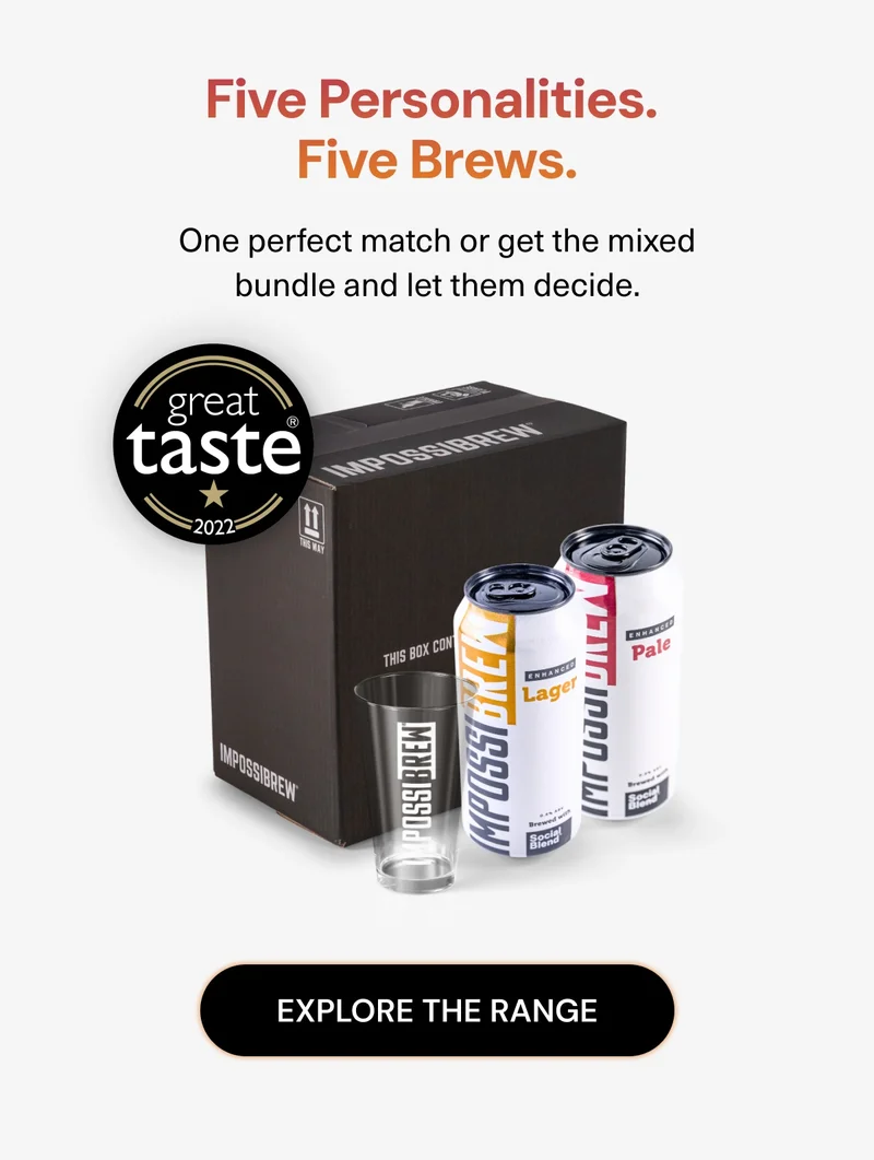 Five Personalities. Five Brews. One perfect match or get the mixed bundle and let them decide. Explore the range