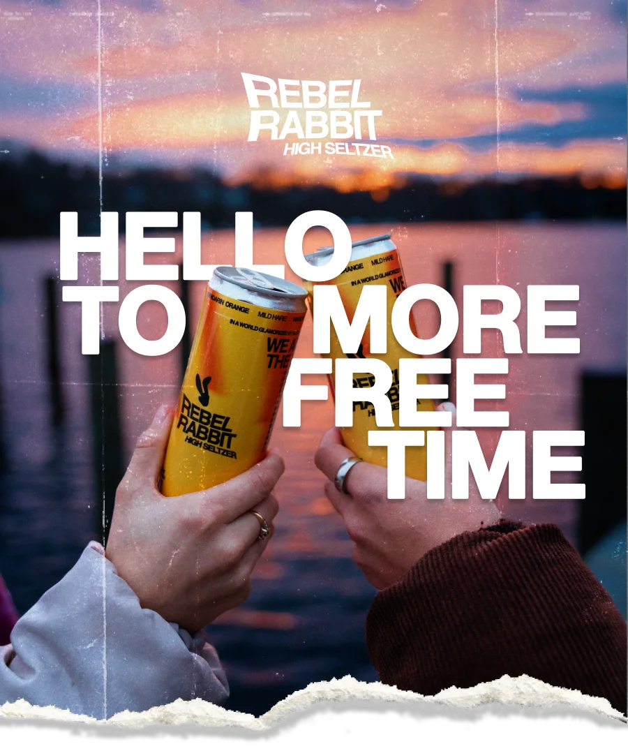 Rebel Rabbit: High Seltzer —&nbsp;Hello to More Free Time