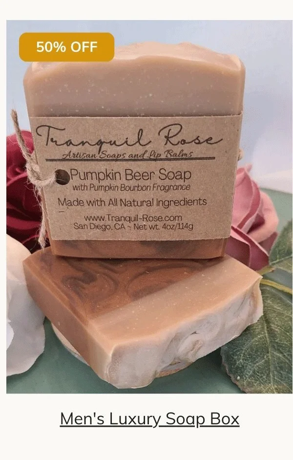 Men's Luxury Soap Box