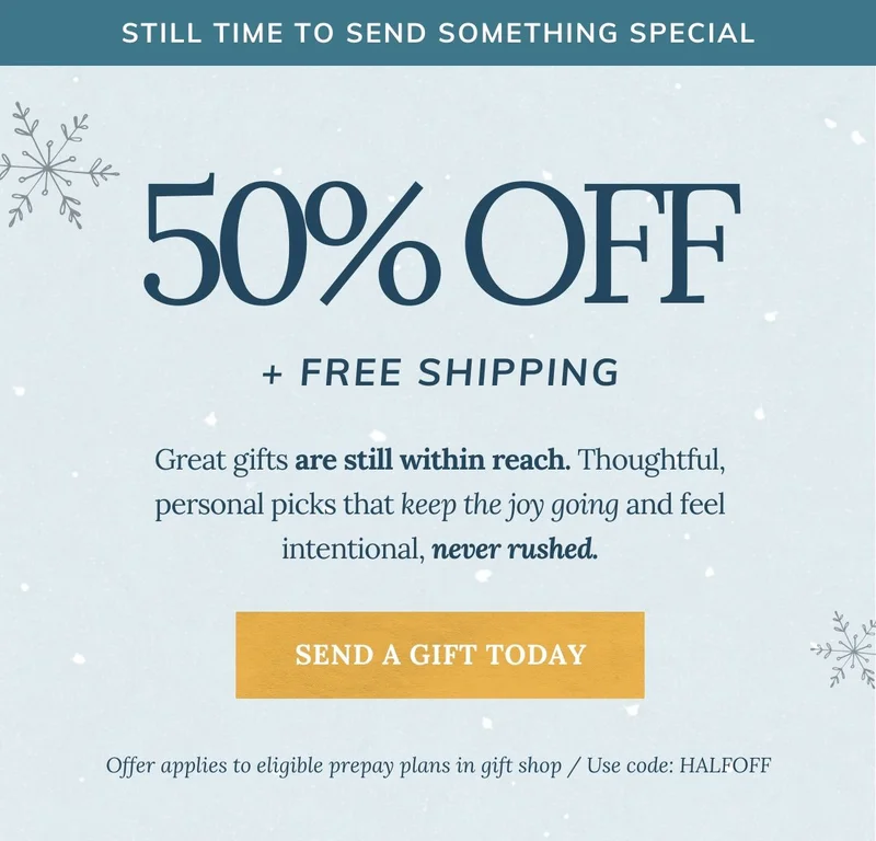 Shop half off free shipping