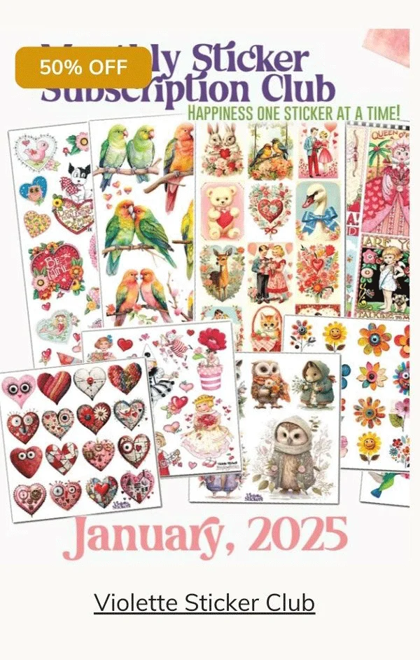 Violette Sticker Club