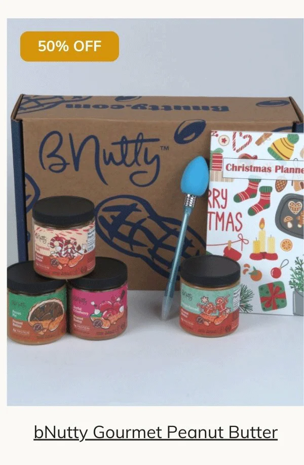 bNutty Gourmet Peanut Butter Subscription