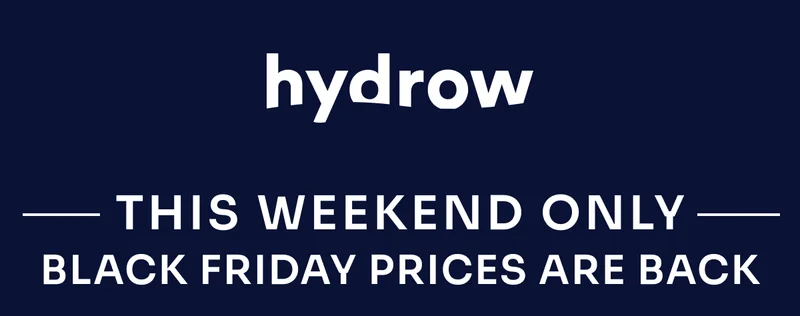 This weekend only. Black Friday prices are back