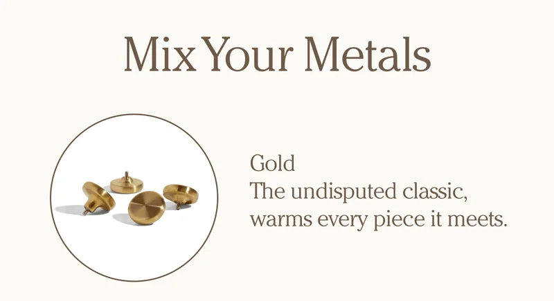 Mix Your Metals - Gold