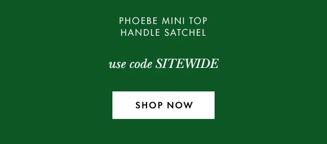 use code SITEWIDE Shop Now