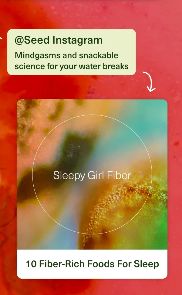Sleepy Girl Fiber. 10 Fiber-Rich Foods For Sleep