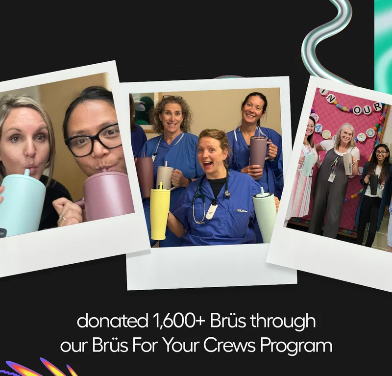 donated 1,600+ Brüs through our Brüs For Your Crews Program