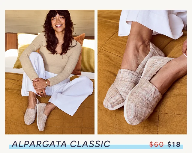 Alpargata Natural Cozy Plaid - Image