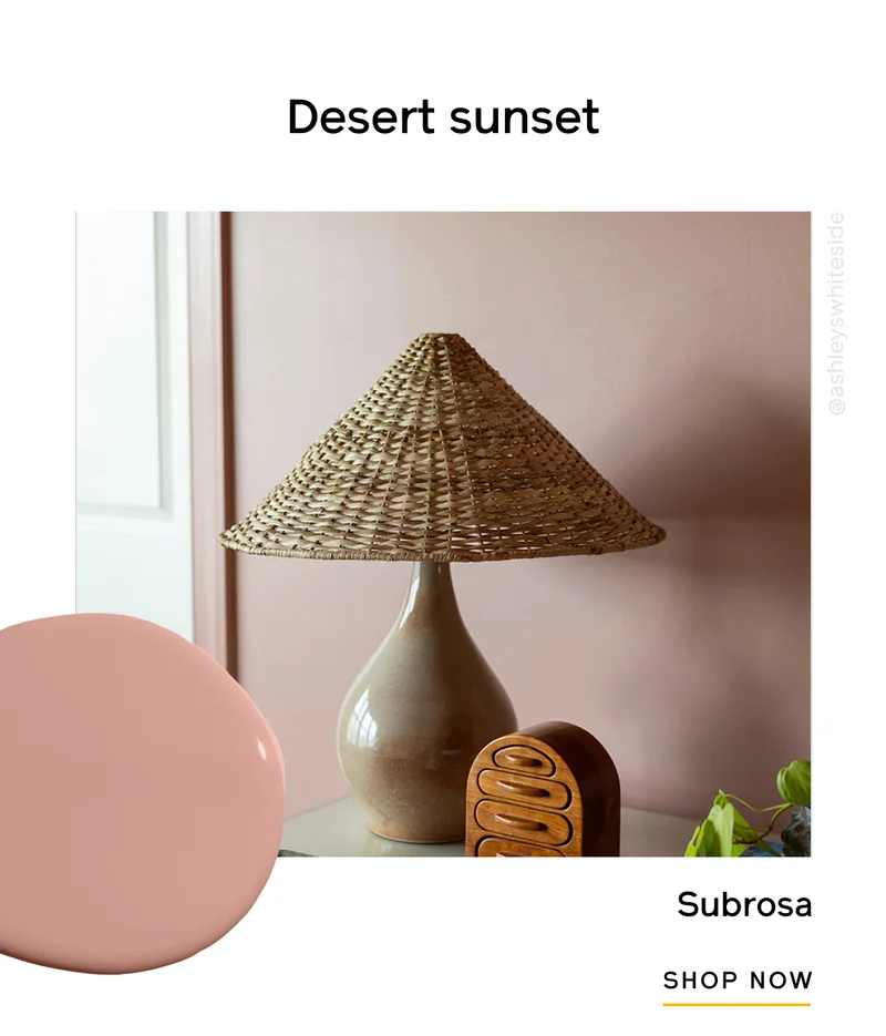 Desert sunset. Subrosa SHOP NOW