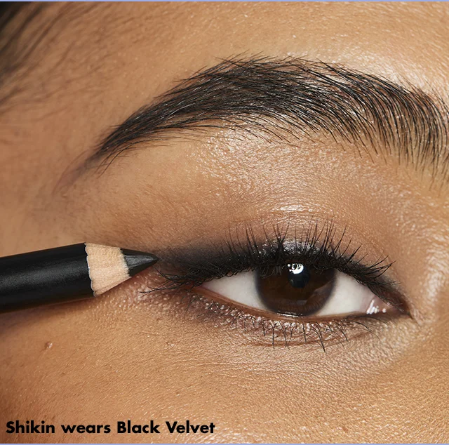 Model wearing Black Velvet